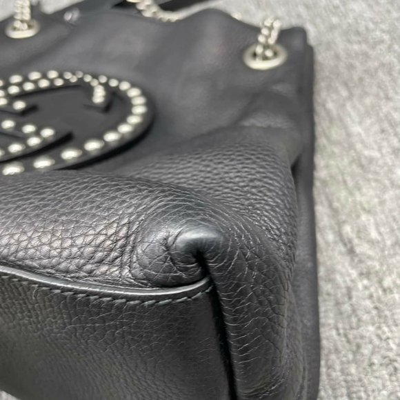 100% Authentic Gucci GG Soho on Chain Medium Shoulder Bag - Picture 6 of 16